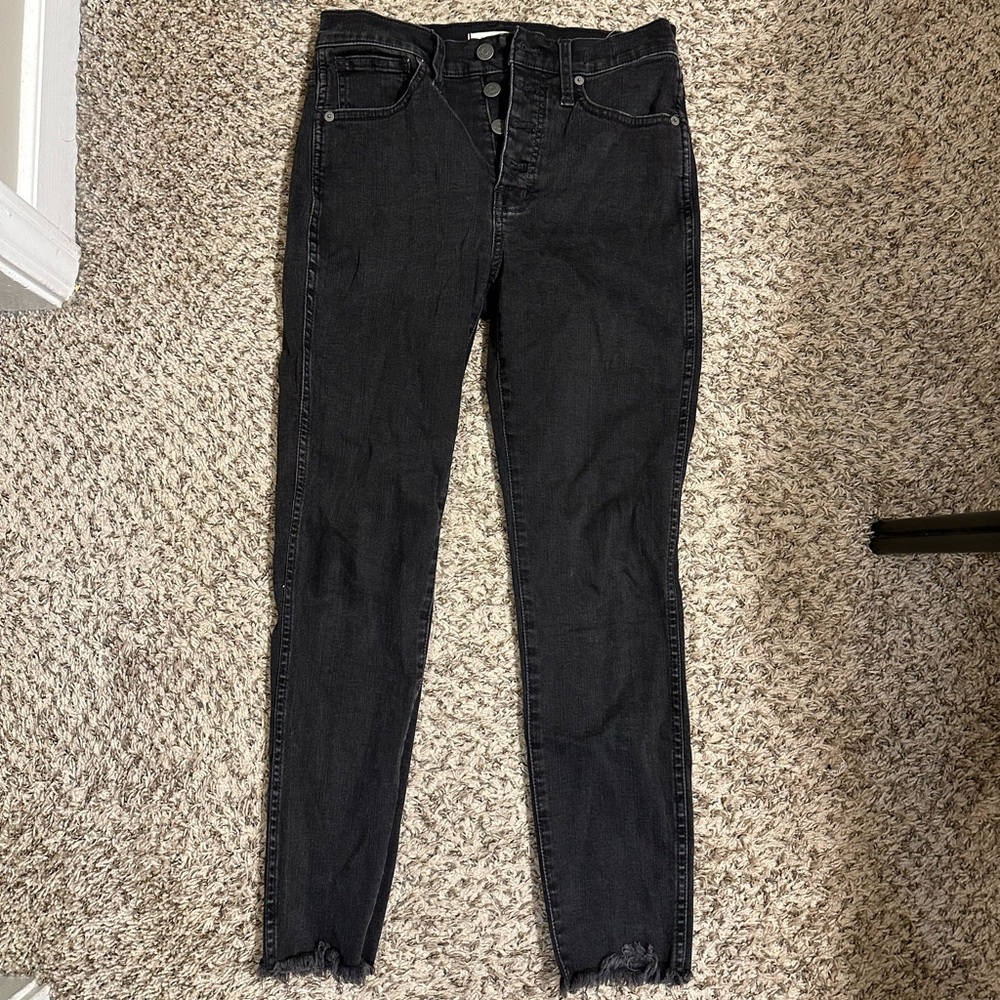 Madewell 10” High Rise Skinny Jean - Black